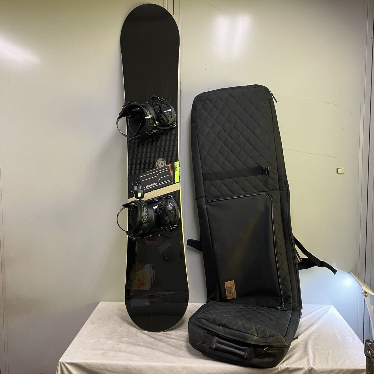 IGNIO スノーボード GRV150 150cm ブラック ビンディング・ソフト