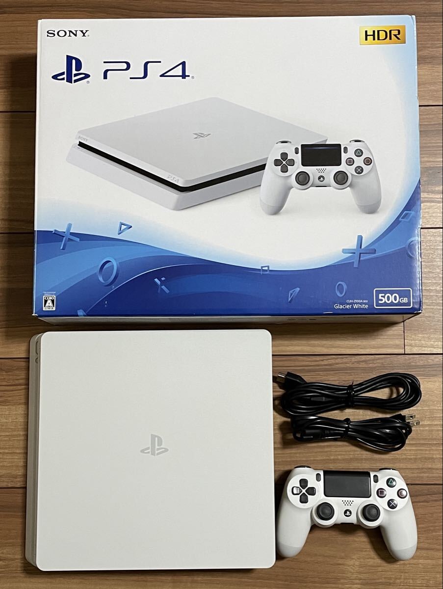 PS4 CUH2100A ホワイト PS4 500GB CUH2100A PS4本体 500GB公式認定