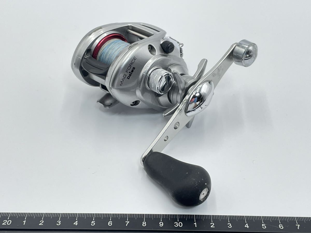 氣 オールド ダイワ マグフォースV 105HL 左 日本製 レフトハンドル