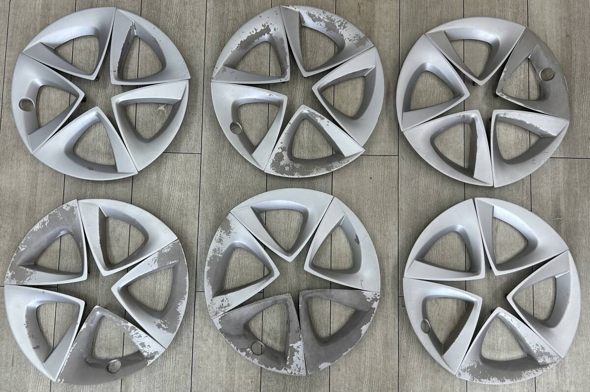 トヨタ プリウス ZVW50 51☆純正 ホイールアクセントピース ブラック 