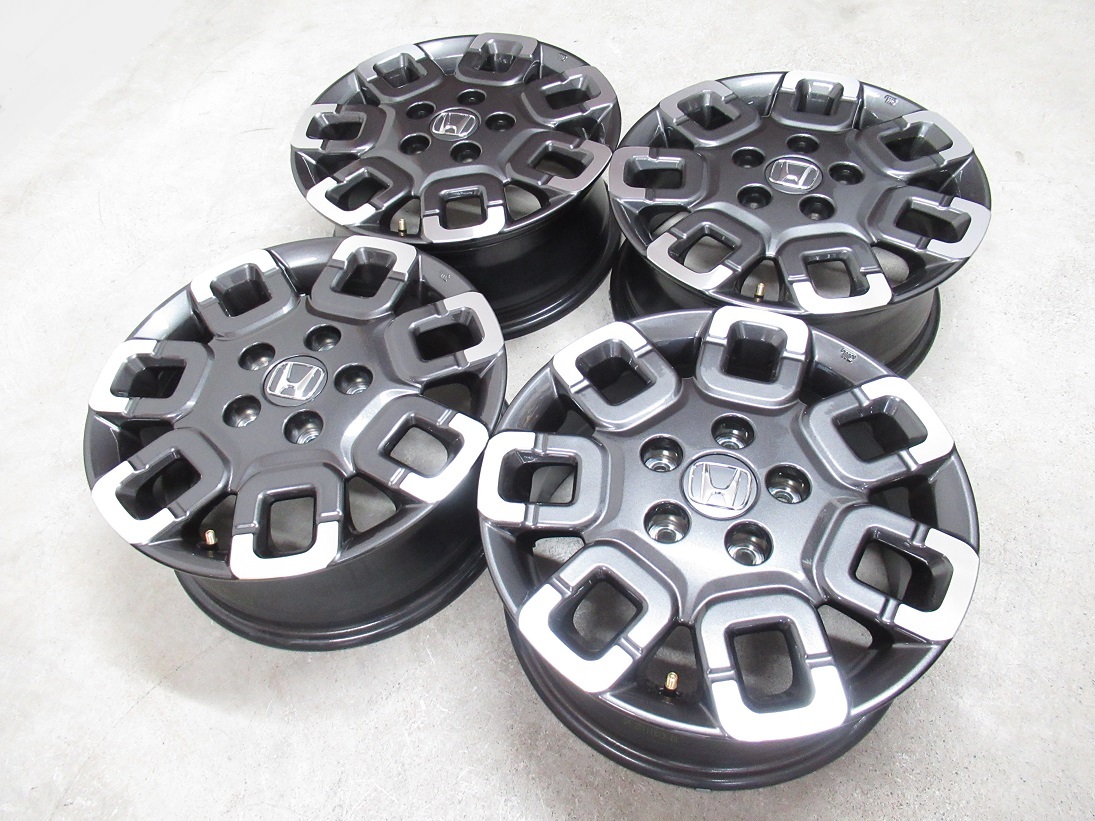【新品・未使用】ホンダ フリードクロスター15インチ ホイール 5穴　4本セット ホンダ 新型フリードクロスター15インチ ホイール 新車外し 5穴 4本