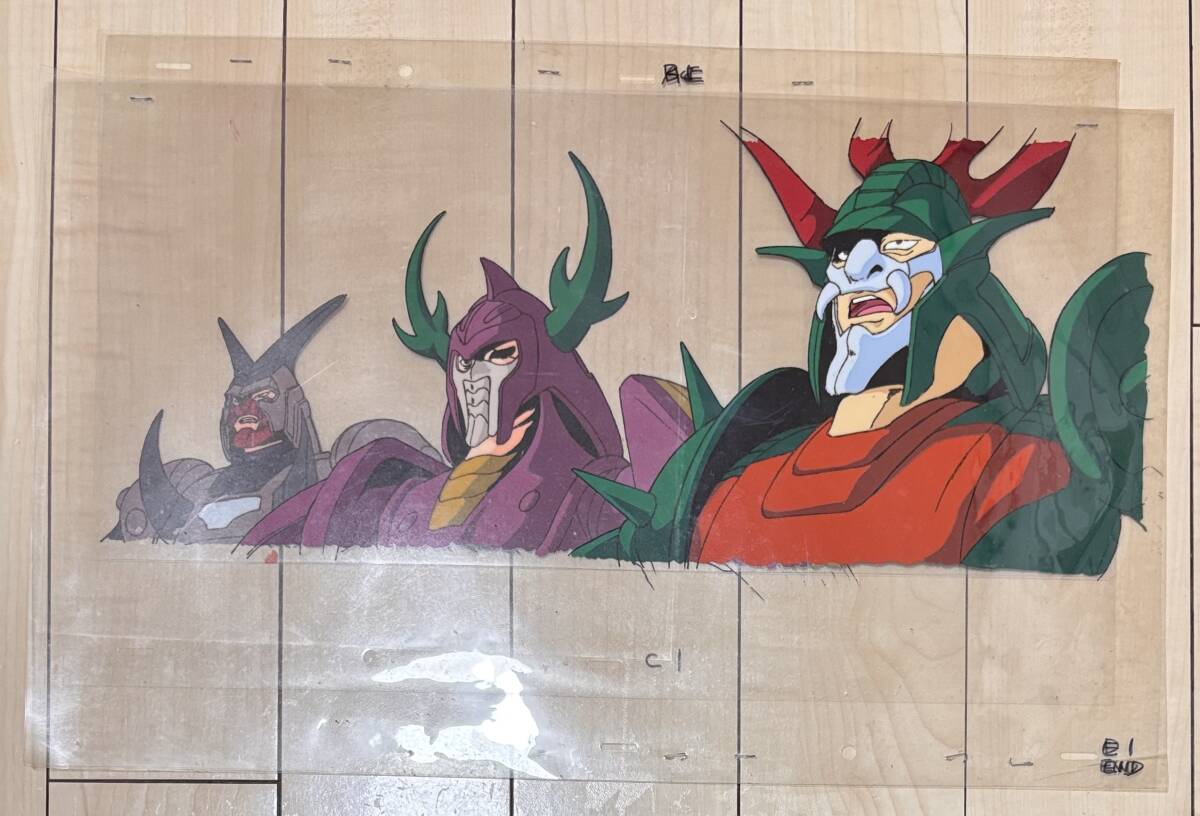 中古】◎鎧伝サムライトルーパー 幻魔将・螺呪羅（ラジュラ） 原画