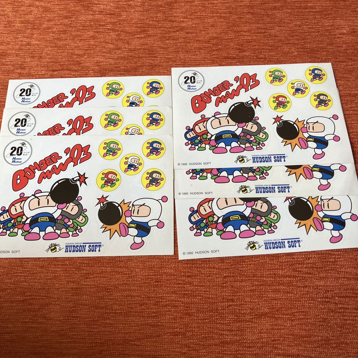 【HUDSON SOFT】 8助シール ＆ TDK 全国キャラバン シール 6枚 HUDSON SOFT】 8助シール ＆ TDK 全国キャラバン シール 6枚 【公式通販】