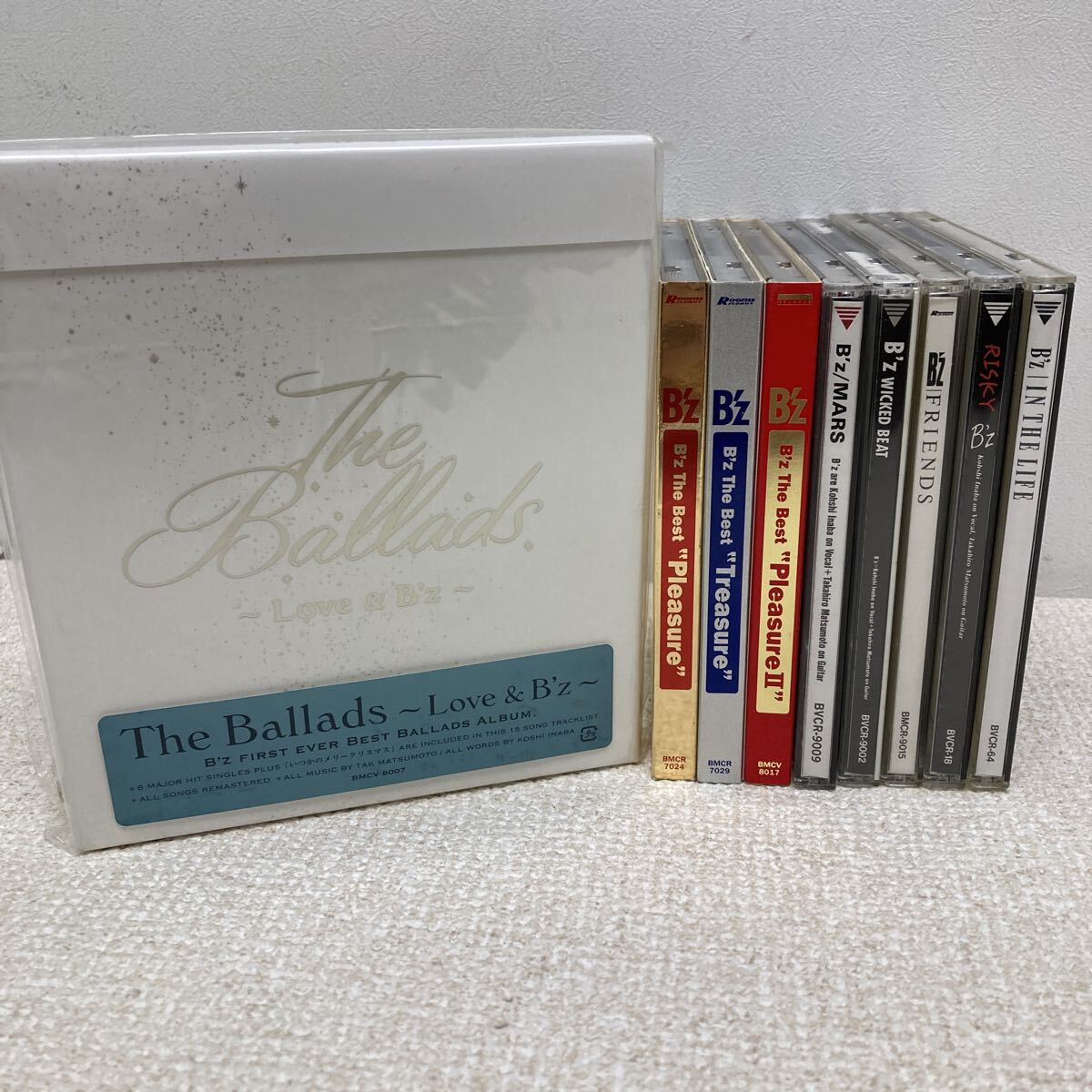 B'z 『 The Ballads 』白くま ◇ 発売告知 ポスター 51.5×73cm ◇ 松本