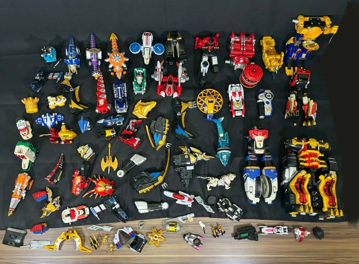 新品】ミニプラ デカレンジャーロボ フルブラストカスタム 4種類セット 