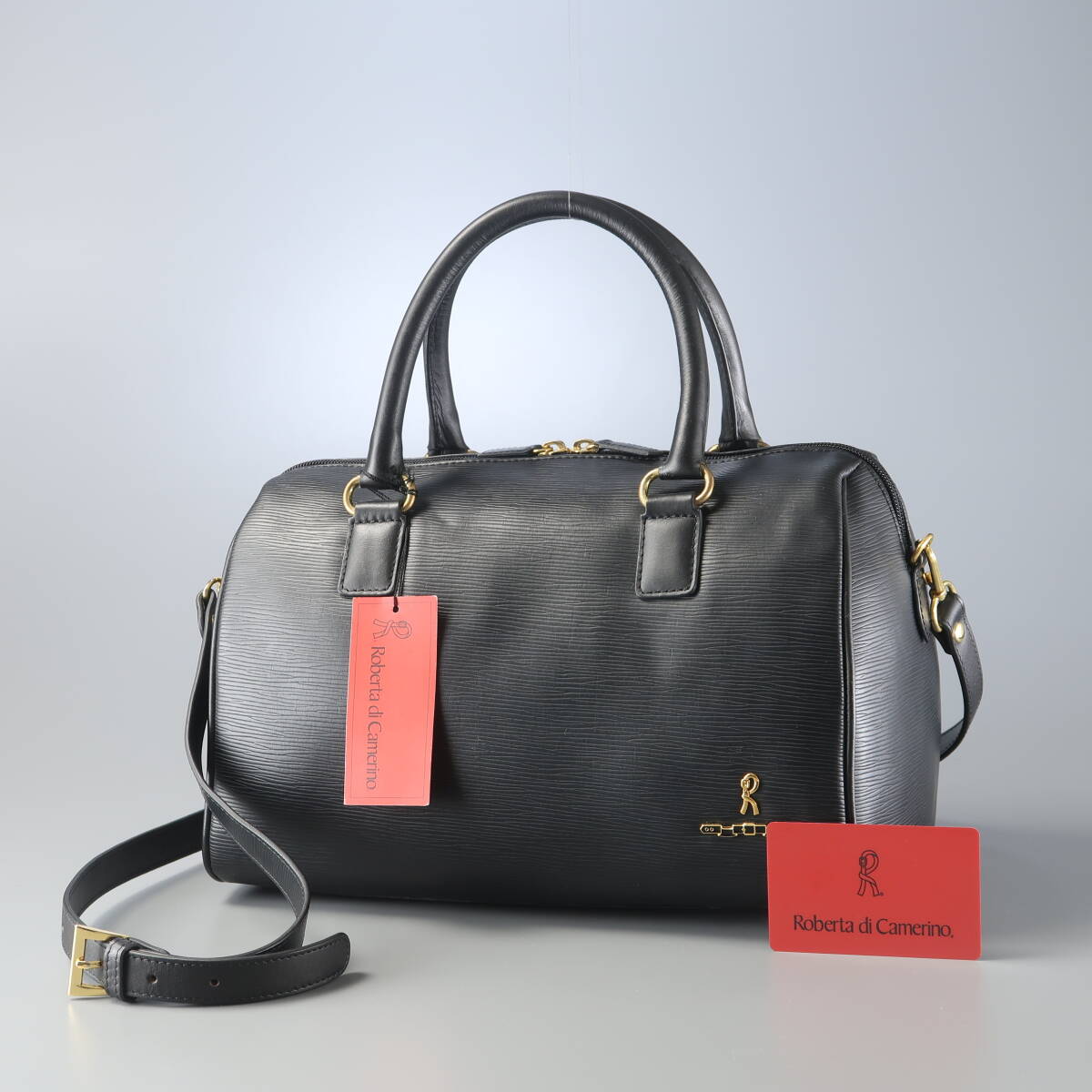 新品】【Roberta di Camerinoロベルタ ディ カメリーノ】Rマークが