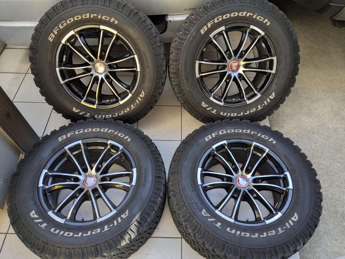 MKW MK-46 グロスブラック 17インチ ホイール4本セット(中古) 即決有り