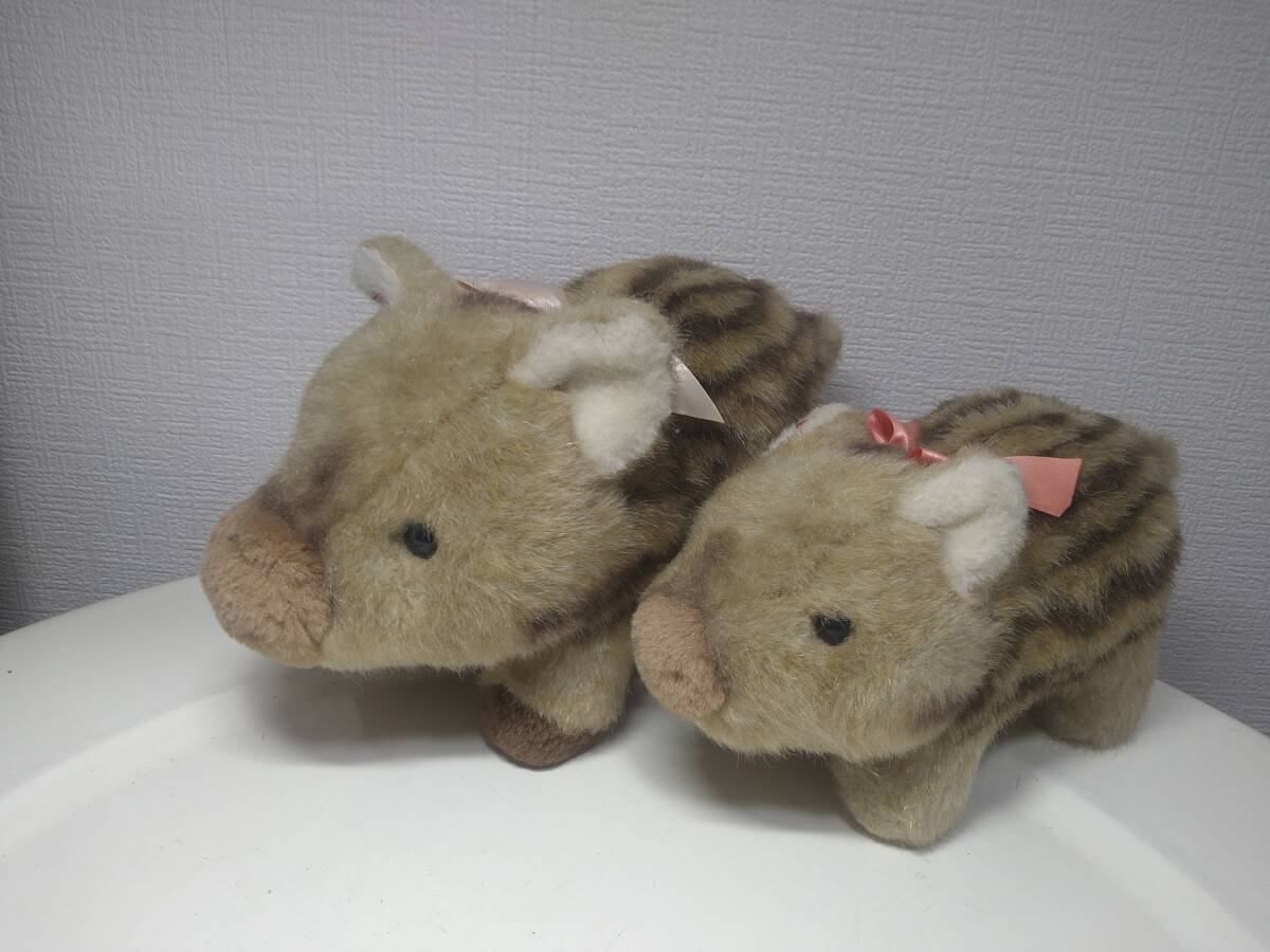 オーロラ社 ふわもこ ぬいぐるみ ウリ坊 うりぼう イノシシ 干支 亥の 