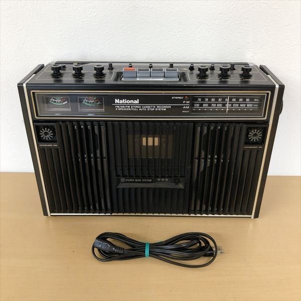 よろづ屋】ナショナル ラジオカセットレコーダー National RX-1825