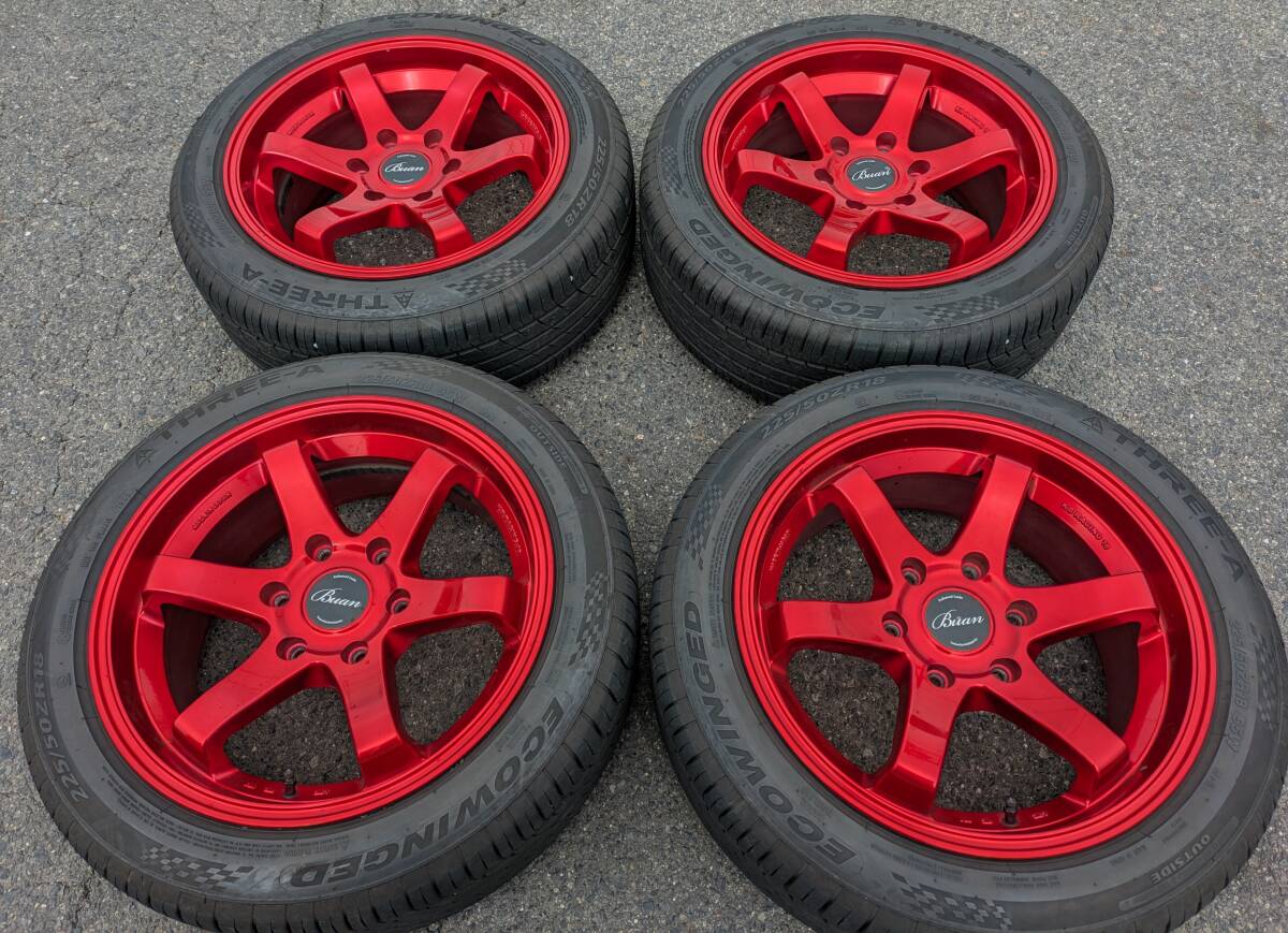 415 コブラ 18インチ 6穴 PCD139.7 8J +38 2本 415 コブラ 18インチ 6穴 PCD139.7 8J +38 2本 415 コブラ 18インチ 6