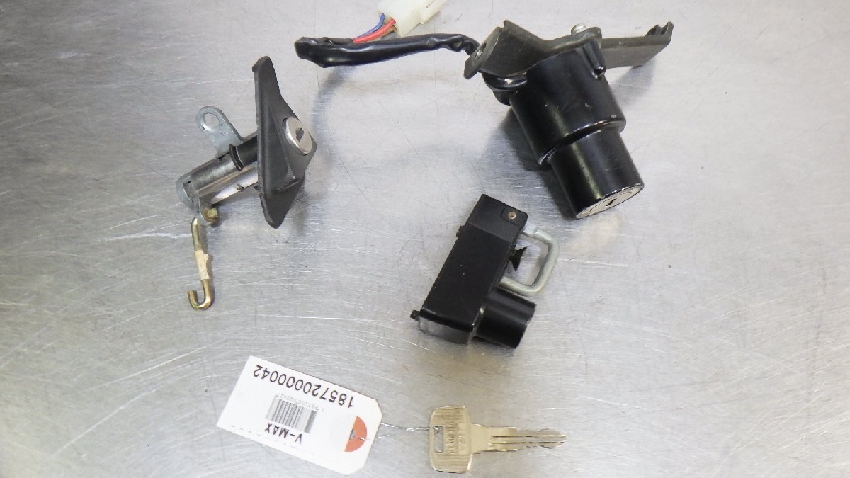 カワサキ 250TR BJ250F 純正 メインキーシリンダー タンクキャップ 