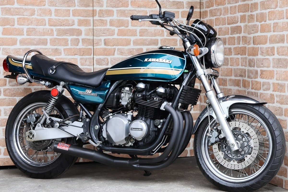 ゼファーχ 車検付　火の玉　平成8年式　カスタム車 ゼファーX/カワサキ 火の玉カラー！エンジンスライダー！の販売情報