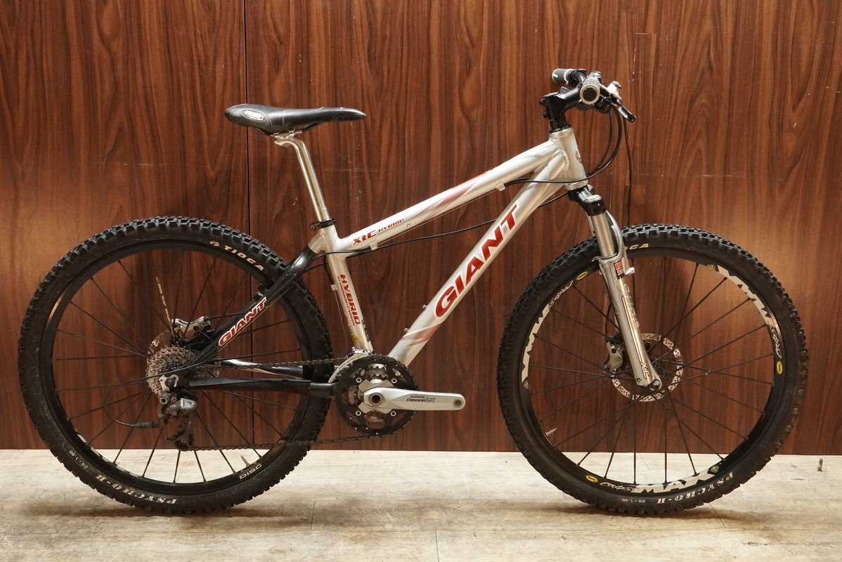 ☆GIANT ROCK 4500 26インチ アルミ 21速 480mm MTBの落札情報詳細