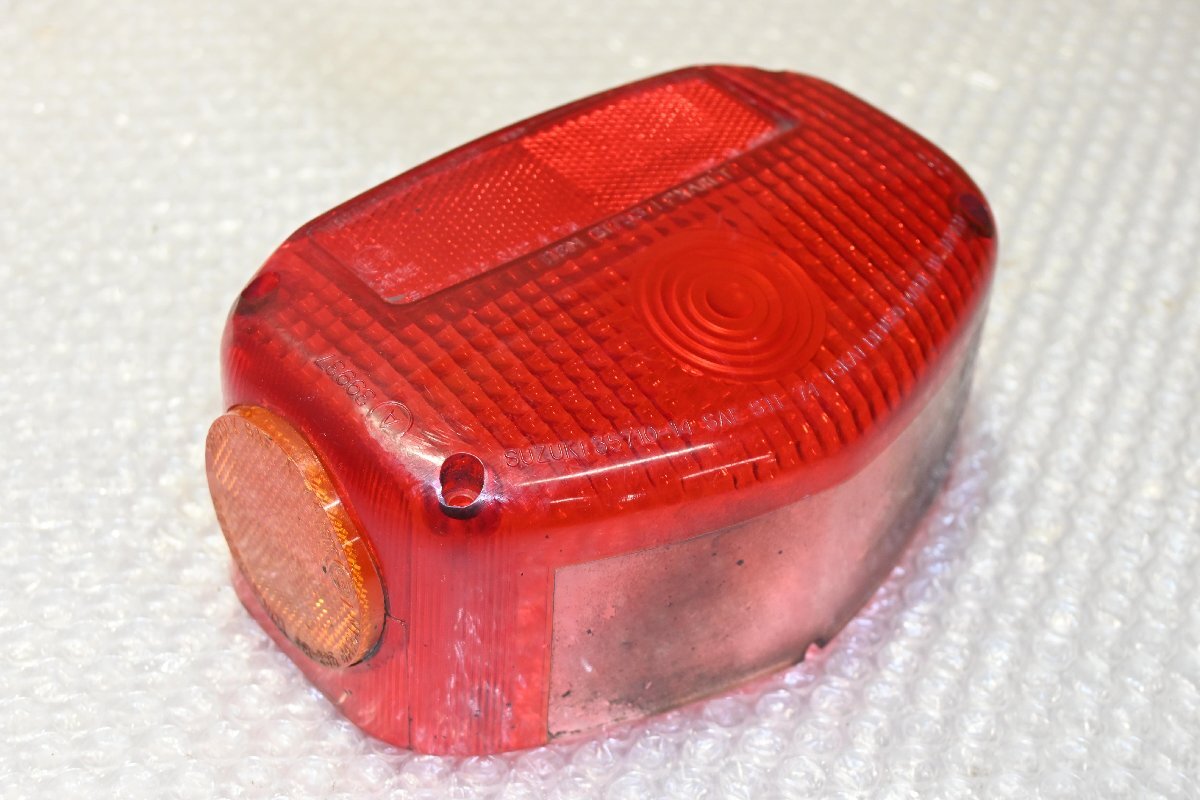 z1z2 z系 テールレンズ　オレンジリフレクター　社外品 新品】CGC テールレンズ カワサキ Z1 Z2 当時物 新品 未使用 オレンジ