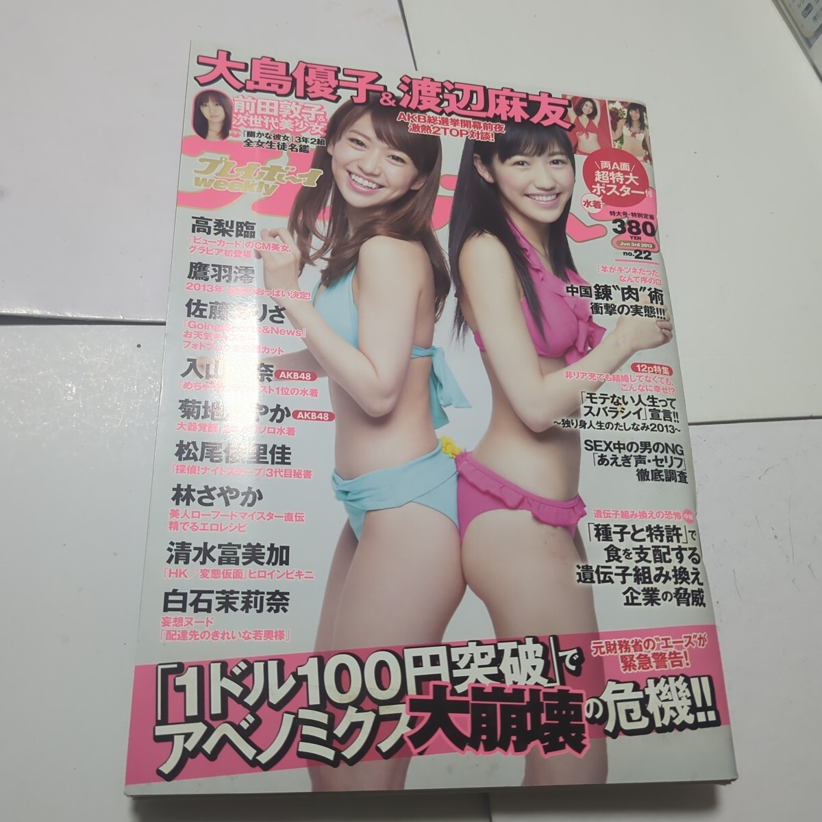 週刊プレイボーイ 2013年18・19合併号 付録 DVD 壇蜜白石茉莉奈 の落札