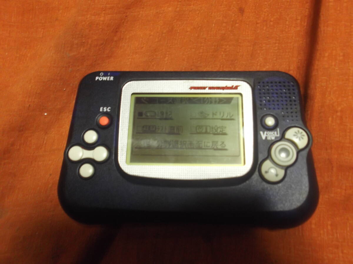 中古】ポケットチャレンジ 本体 日本製 PC-S002 進研ゼミ 中学講座