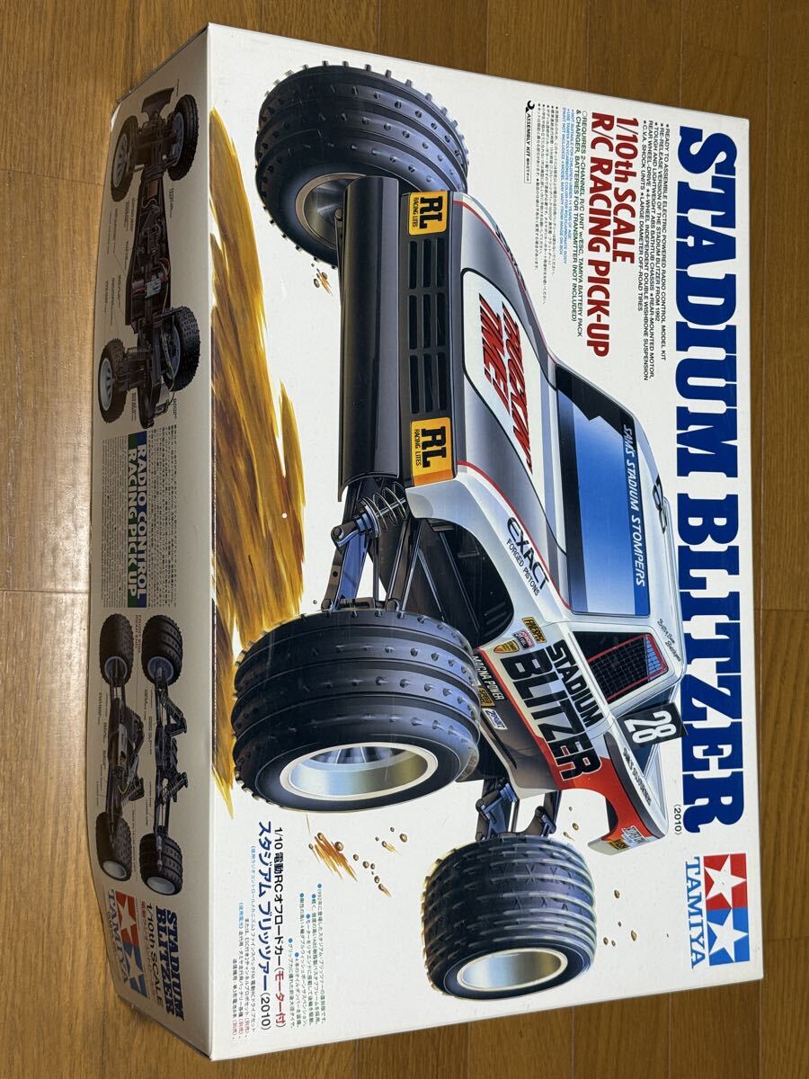 タミヤ 1/10 スタジアムブリッツァー メカ付セット TAMIYA STADIUM