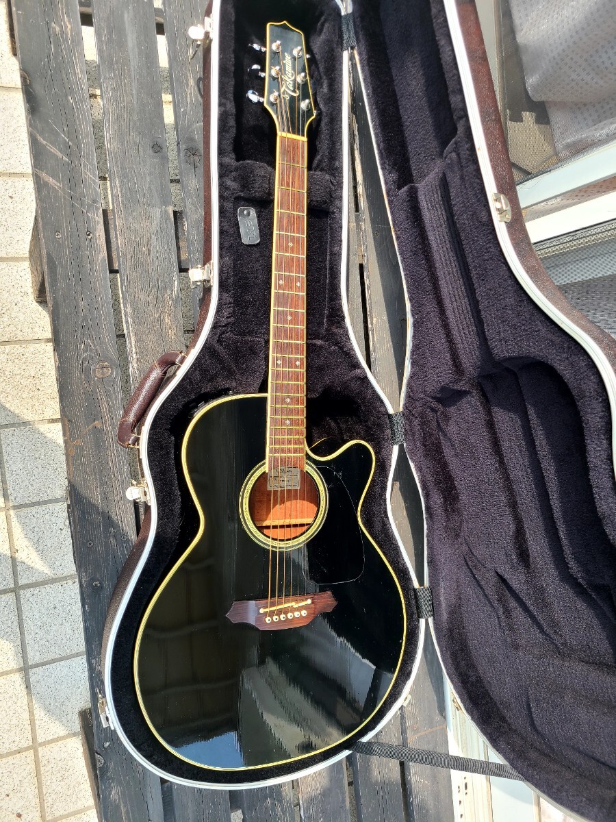 中古】良品 希少初期モデル【Takamine NPT 012 BS】純正Hケース 長渕剛