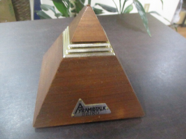 中古】レトロ SEIKO PYRAMIDTALK セイコー ピラミッドトーク DA587G