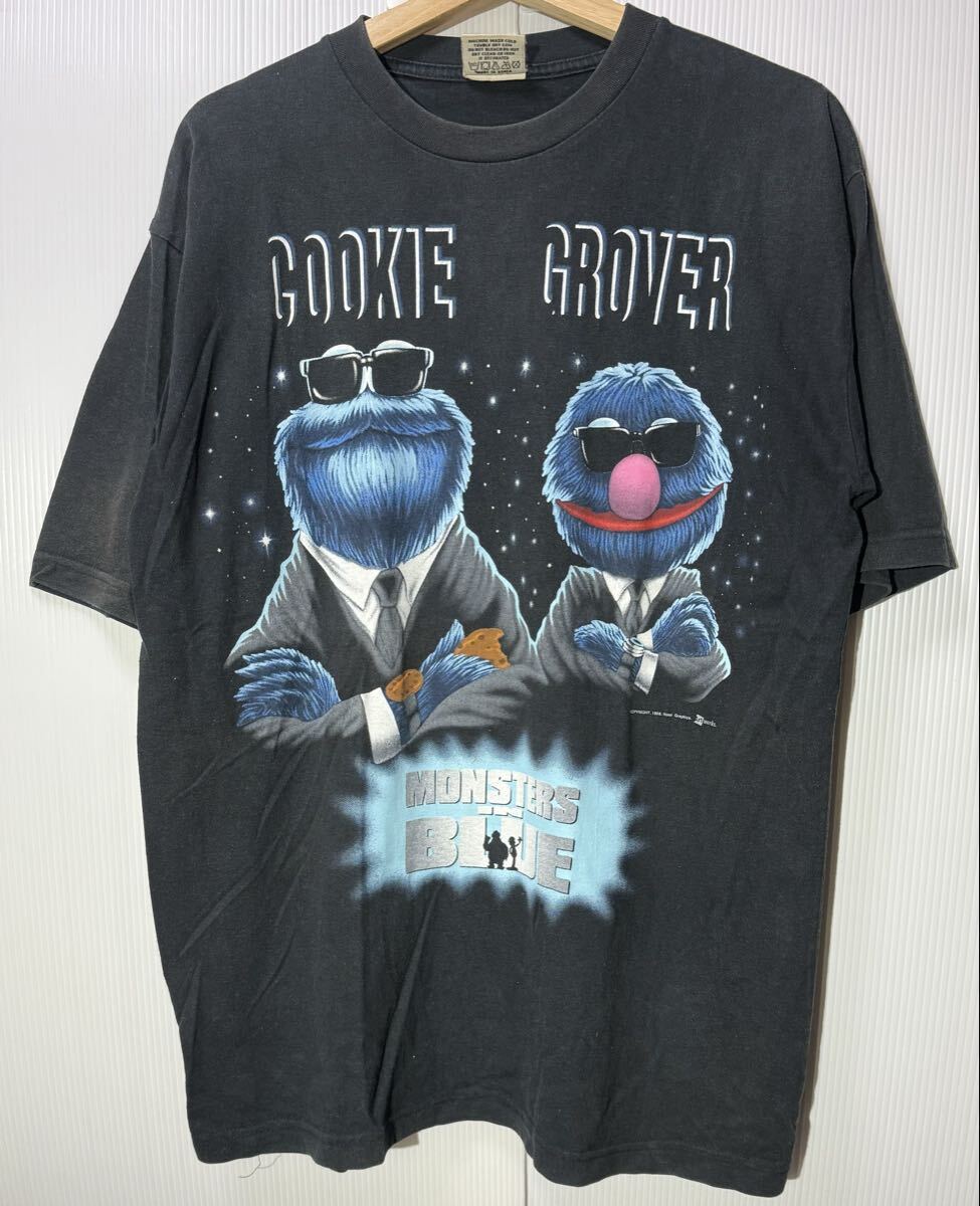 よ365☆ vintage 90's USA製 SESAME STREET セサミストリート Ernie