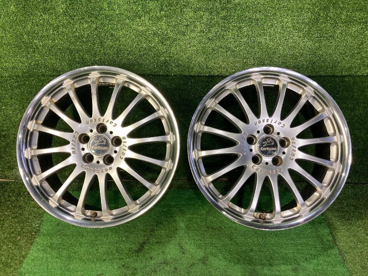 carlsson カールソン CR1/16 17インチ ホイール 4本 7J/+40 4穴 PCD100