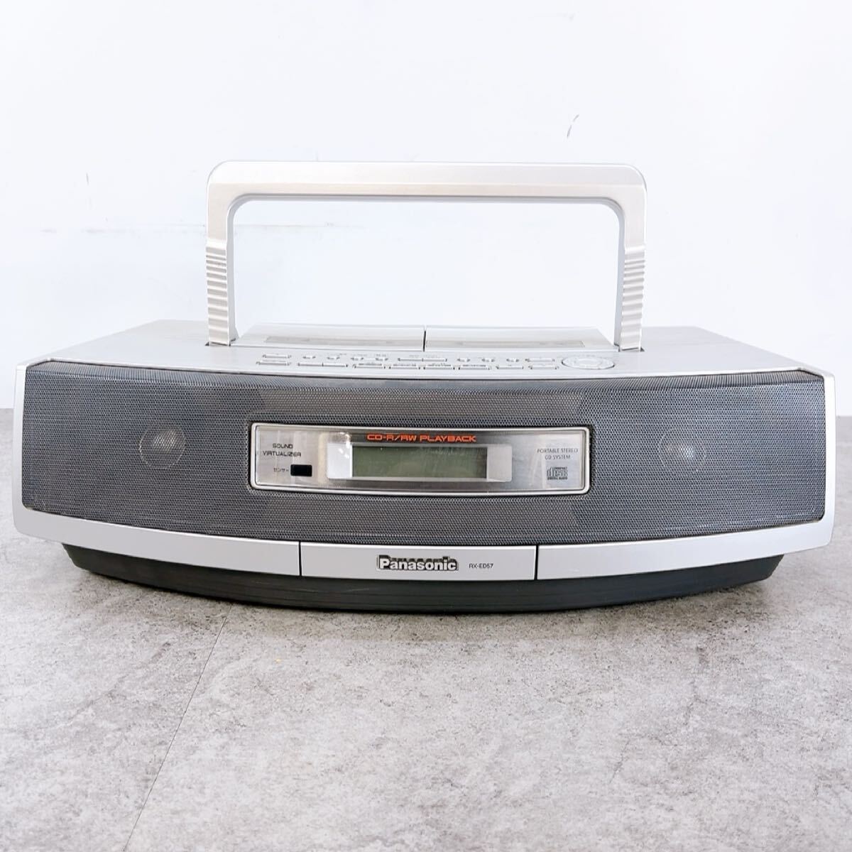 Panasonic、RX-FT550。一部難あり品。ダブルカセットシステム、80年代