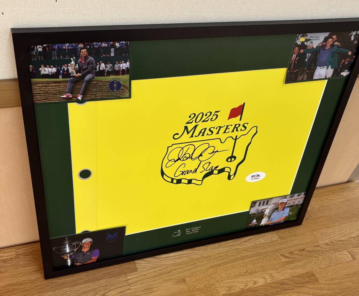 新品】ローリーマキロイ Rory McIloy PGA直筆サイン マスターズゴルフ 