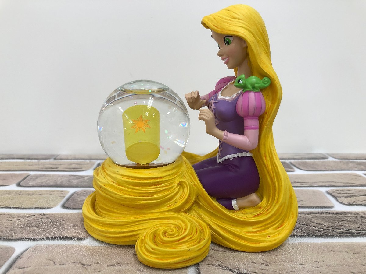 中古】ディズニー ラプンツェル オルゴール付きスノードームの落札情報 