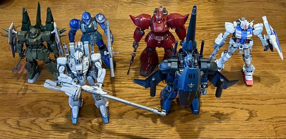 MG 1/100 MS-14 ランバラル専用ゲルググ Ver2.0 改修塗装済み完成品の