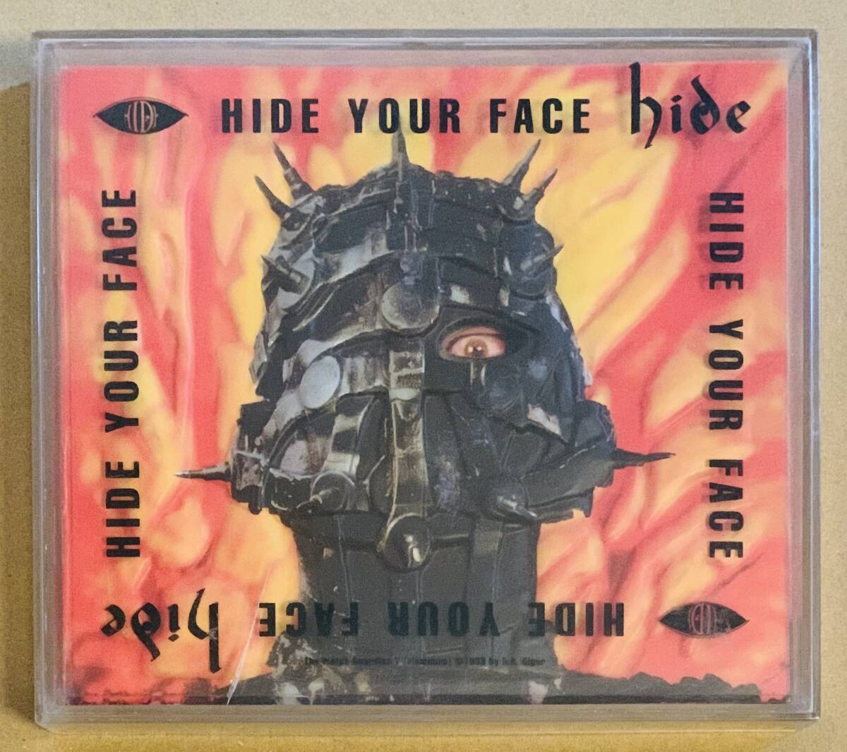 未使用】hide『HIDE YOUR FACE』 BIGプリントTシャツ【 黒 Lサイズ】H