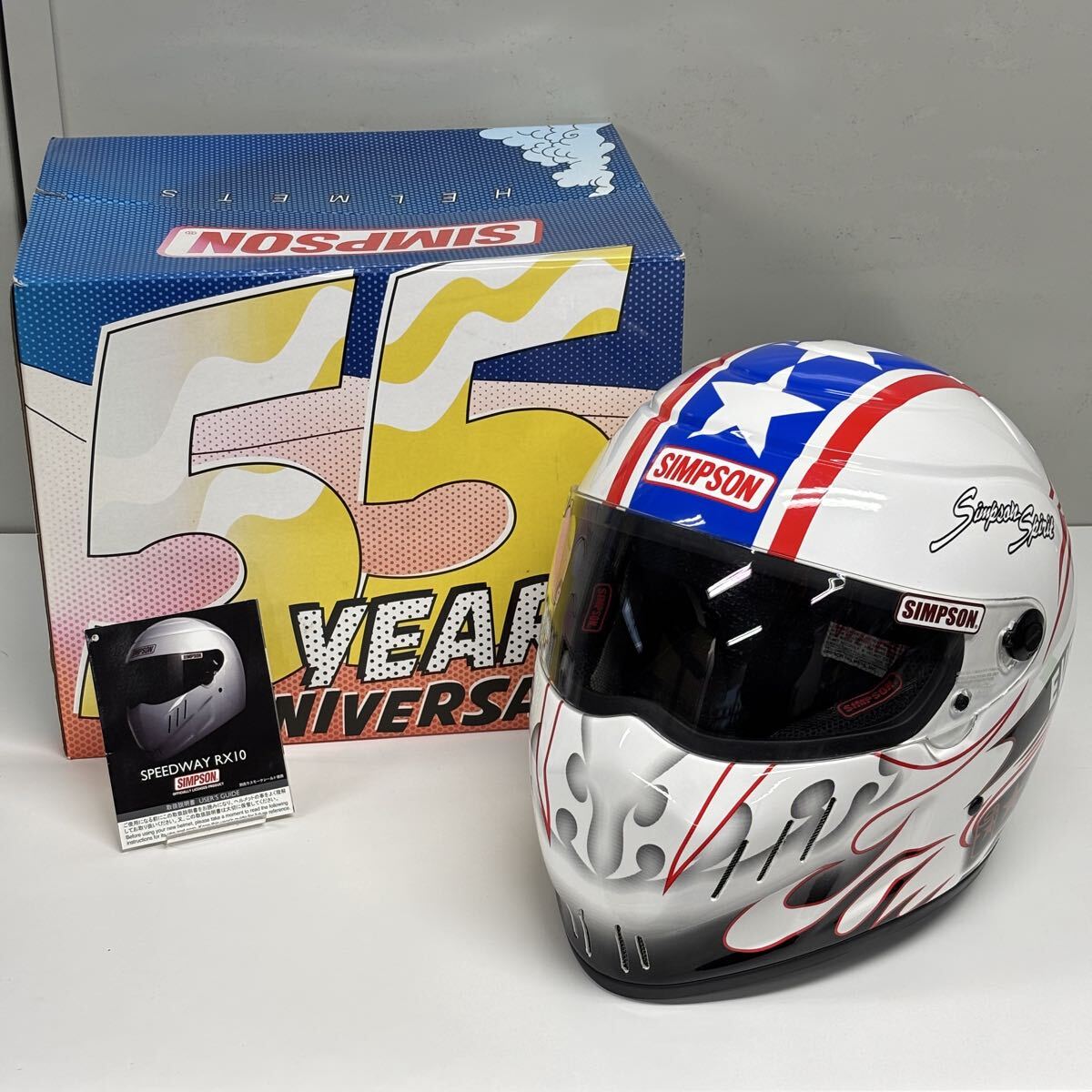 ○中古品○アライ RX-7 RR4 (北川圭一レプリカ) フルフェイス