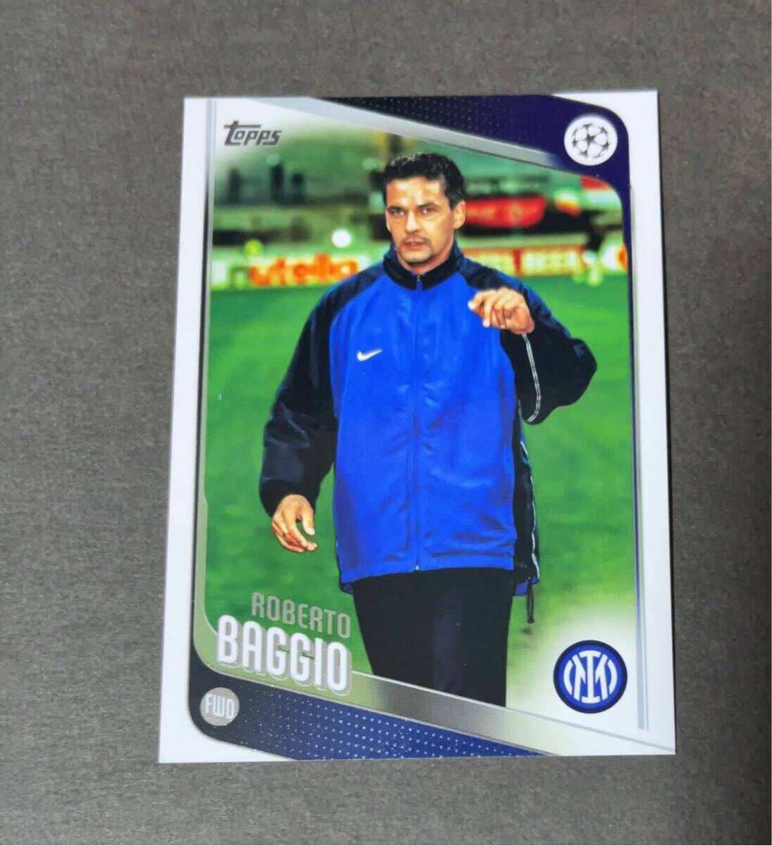 新品】ロベルト・バッジョ ACミラン 直筆サインフォト/写真 サッカー