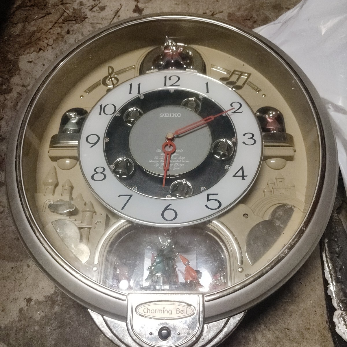 美品】SEIKO チャーミングベル RE537N からくり時計 掛け時計の落札