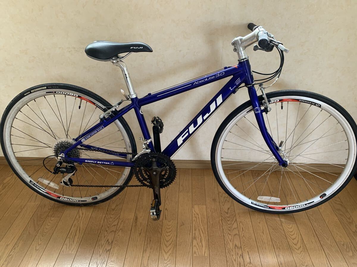 中古】クロスバイク FUJI ABSOLUTE ver S 3×8 24段変速 700×28Cの落札 