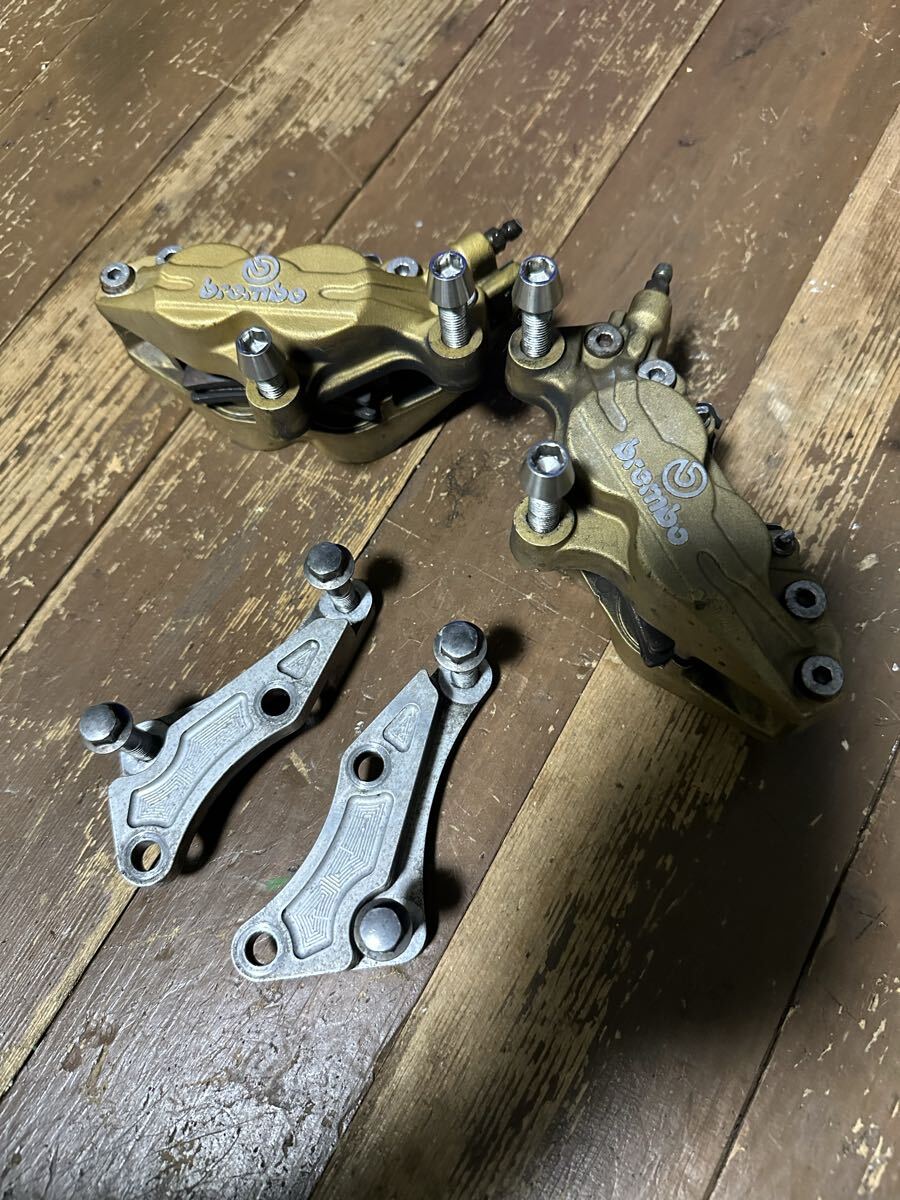 ☆ 希少！ CB400SF NC31 ブレンボキャリパー用アダプター キャリパー