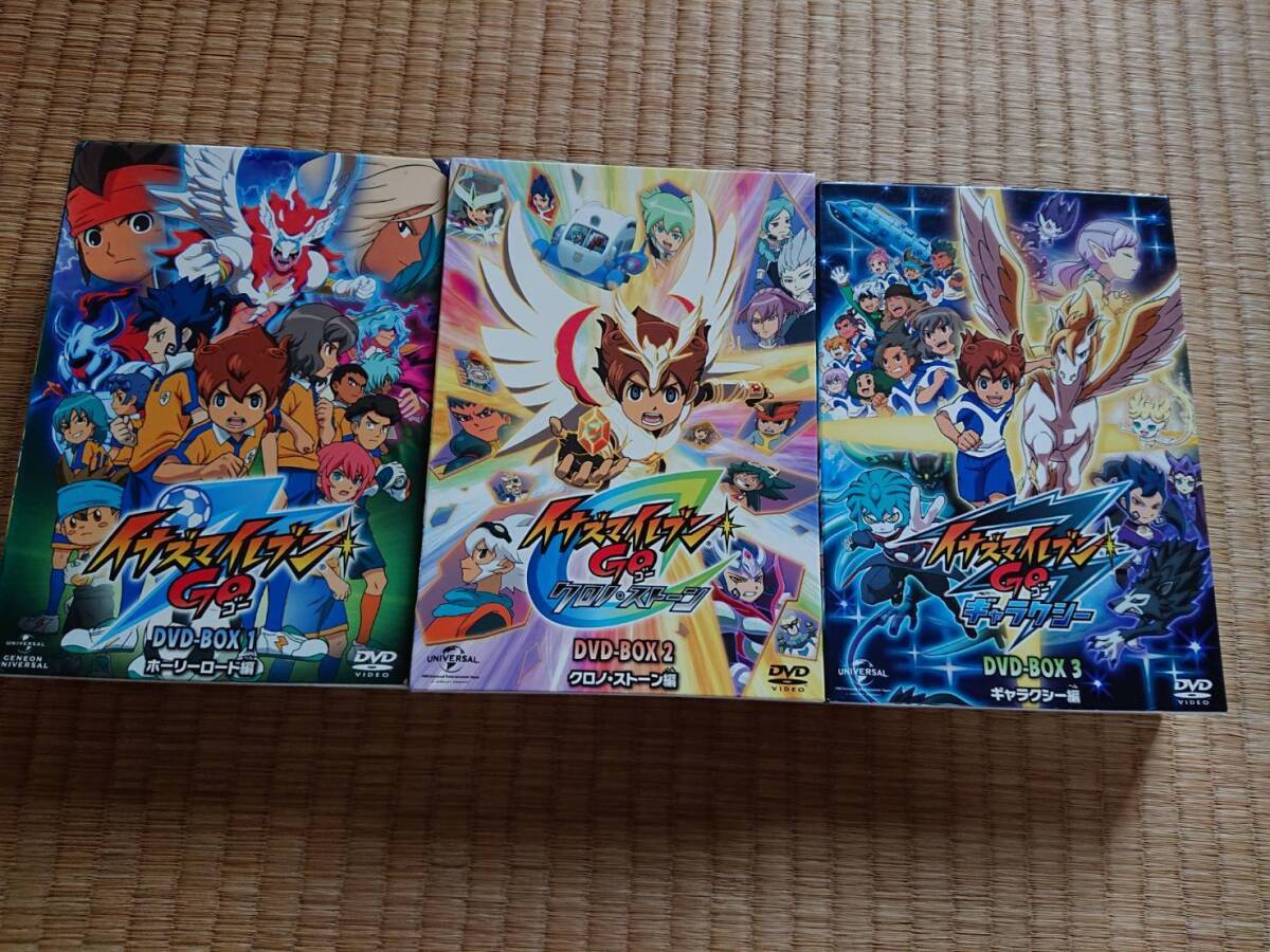 新品】☆新品 未開封☆ イナズマイレブンGO DVD-BOX 2 クロノ