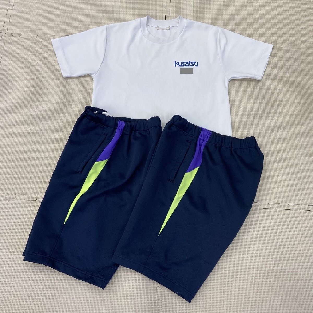 ヒットユニオン hit union ジャージ上下 ブルー 185サイズ 足掛けとっ 