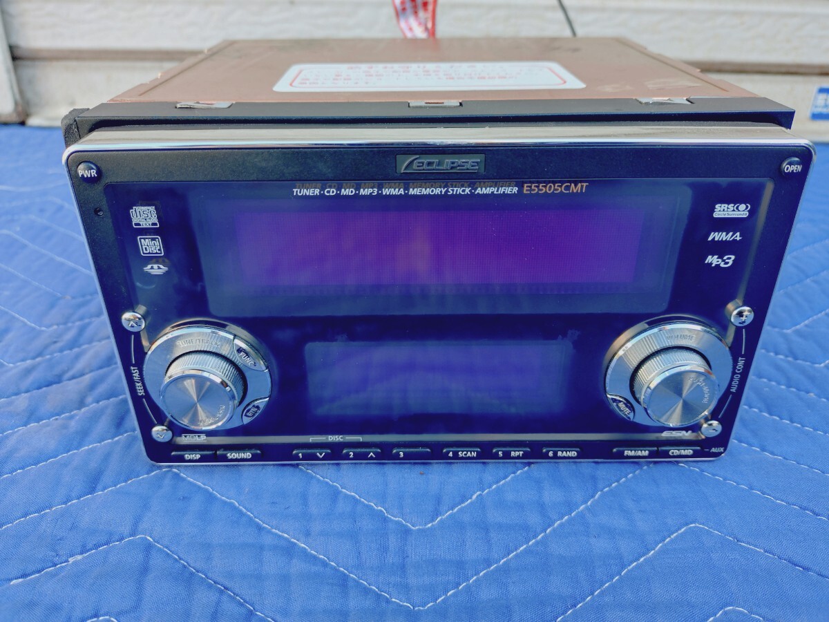 中古】☆完動品 保障付☆ アゼスト DMZ815MP ☆ MP3対応/2DIN/CD/MD
