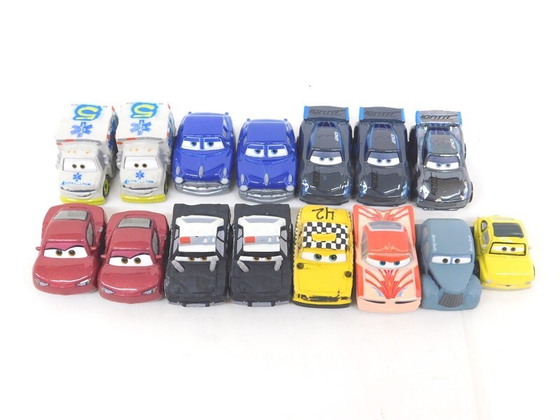ディズニー ピクサー カーズ マテル ダメージ キング 1/55の落札情報