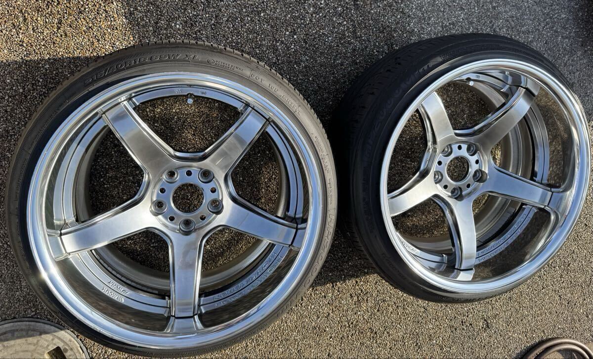 新品】WORK EMOTION T7R 15X5.0J 4/100 +45 GTSグリミットシルバー 