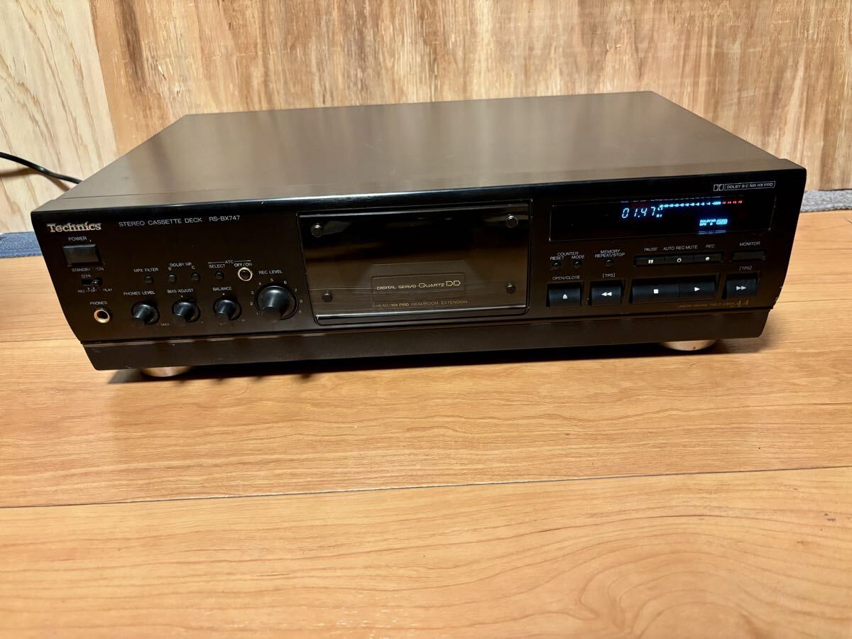 中古】Technics☆テクニクス ステレオカセットデッキ RS-M211 テープ