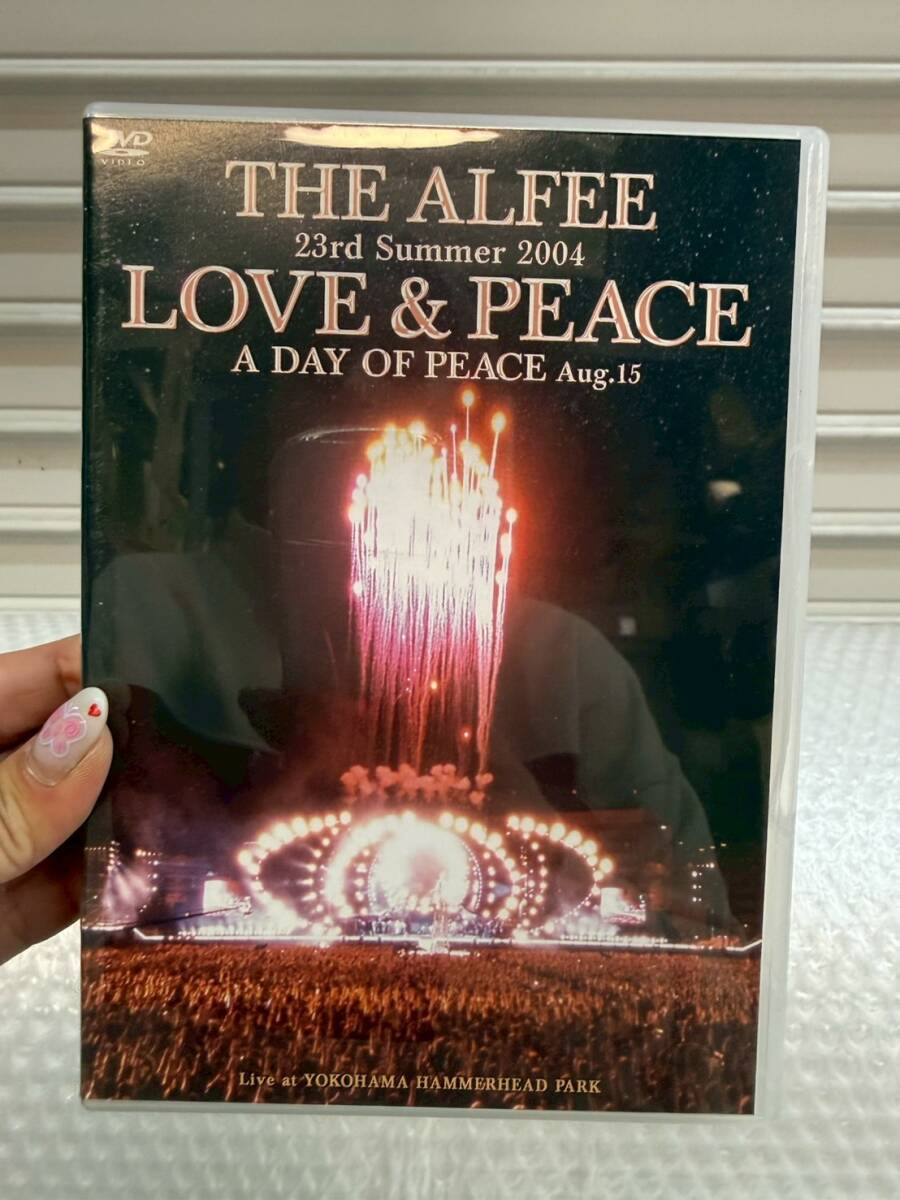DVD THE ALFEE 2004 LOVE&PEACE A DAY OF LOVE