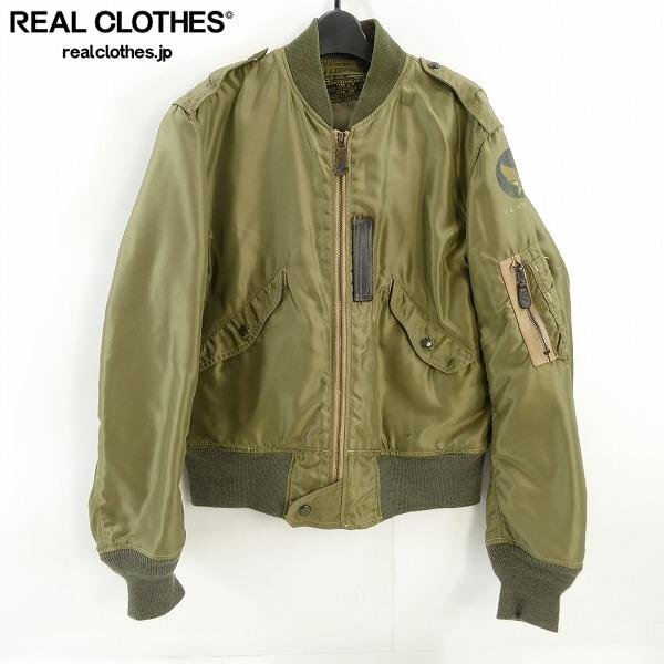 極美品】 The REAL McCOY'S リアルマッコイズ TYPE A-2 DEERSKIN