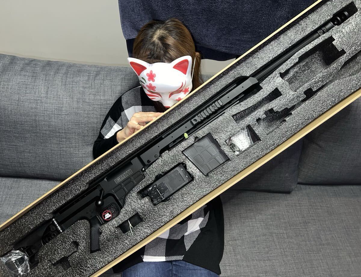 99 AW 5103 スナイパーライフル ブラック バイポッド付き Amazon.co.jp