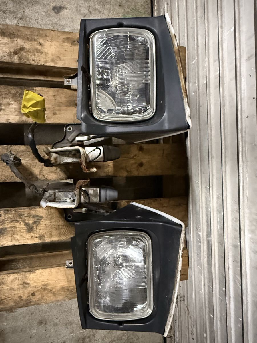 新品】【旧車にお勧め】 左右セット 5X7インチ角型 汎用 LEDヘッド
