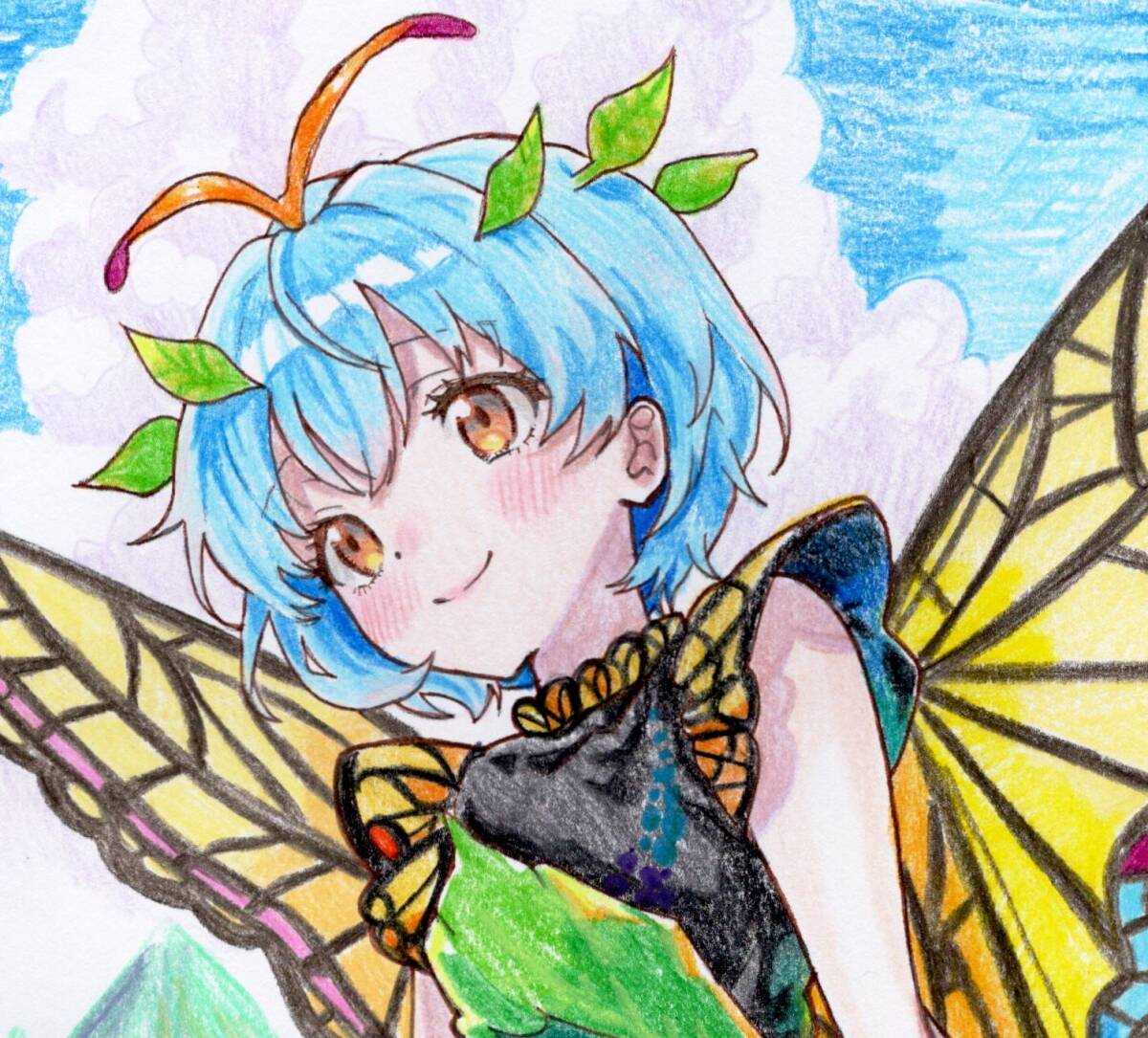 ＊断捨離様用＊ 2枚目東方キャラ 手書きイラストEX エタニティラルバ 東方Project エタニティラルバ 手描きイラスト 断捨離様用＊ 2枚目東方