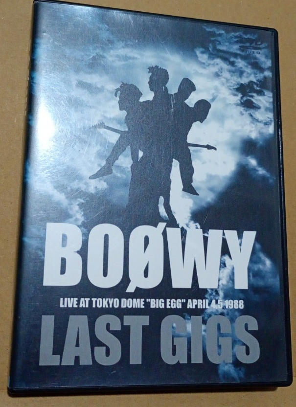 中古】BOOWY ポスター LAST GIGS 88445 TOKYO DOME A1 氷室京介 布袋