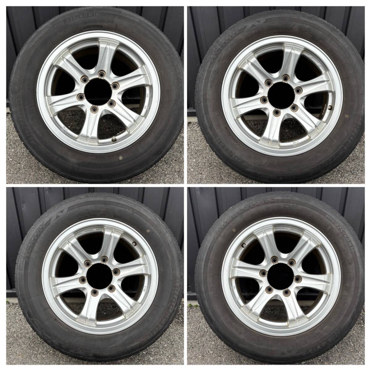 BERG-D 6.5J×15インチ レンコンホイール ブリジストン テラノ ダットラ