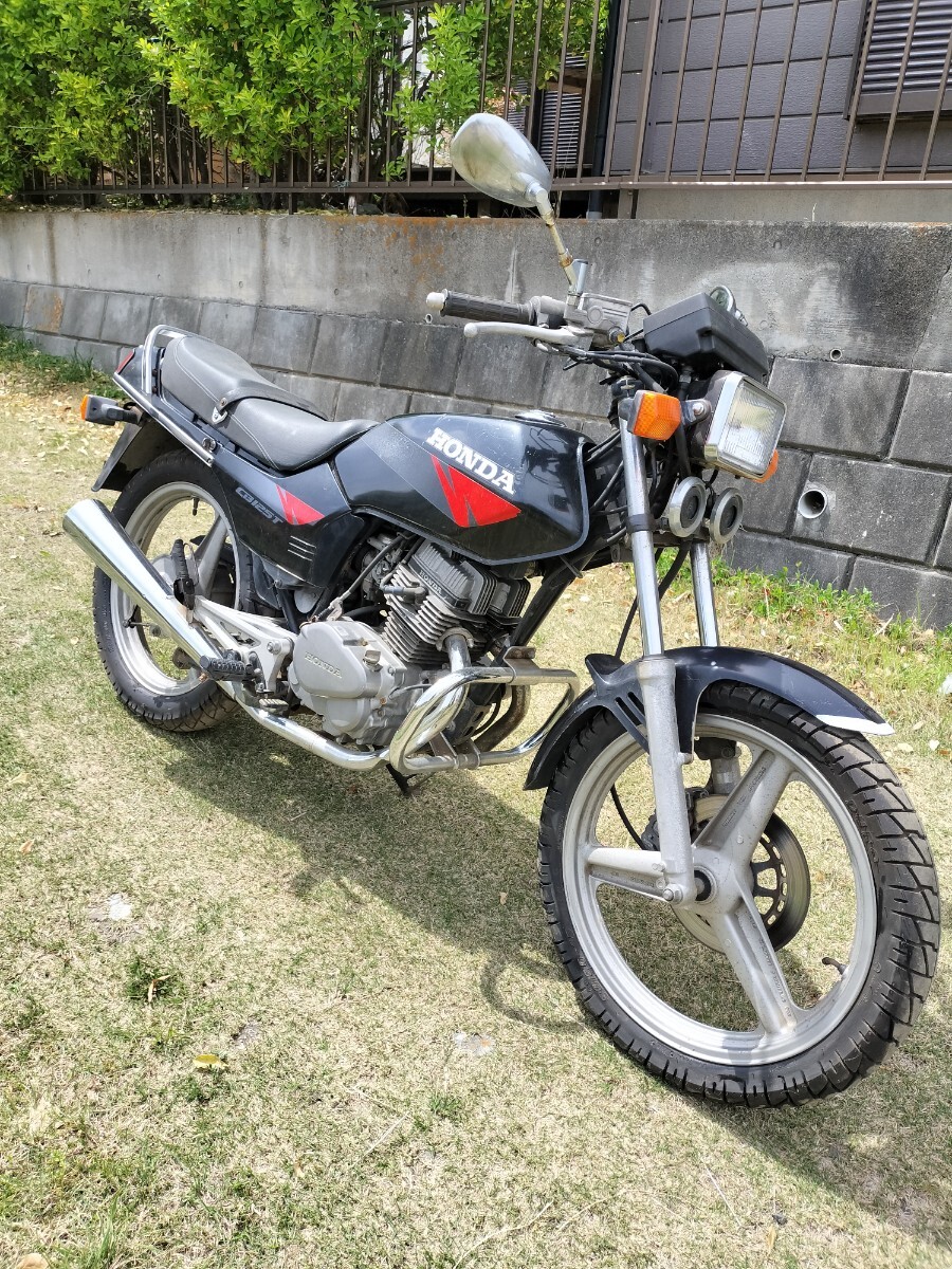 中古】値下げしました！ CM125T 集合管 ワンオフ ショート管 マフラー