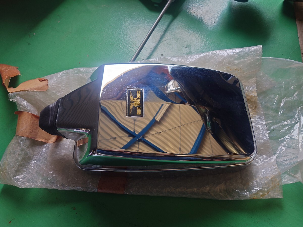 中古】◇ステンレス角 デコトラ ミラーステー左右セット コンボイ